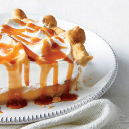Butterscotch Pie with Whiskey Caramel Sauce Recipe