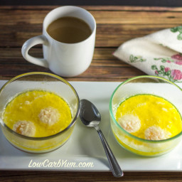 Buttery Asiago Baked Eggs - Egg Fast Recipe