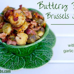 Buttery Bacon Brussels Sprouts