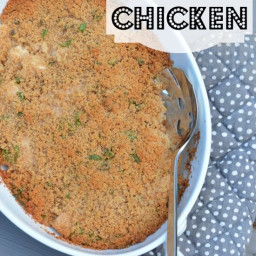 Buttery Roasted Chicken with Breadcrumbs and Herbs