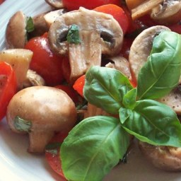 Byrdhouse Marinated Tomatoes and Mushrooms