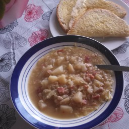 Cabbage and Bacon Soup