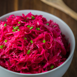 Cabbage and Beet Salad Recipe