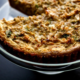 Cabbage and Caramelized Onion Tart
