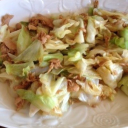 Cabbage and Tuna Stir-Fry