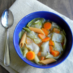 Cabbage Noodle Soup