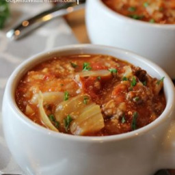 Cabbage Roll Soup Recipe (video)