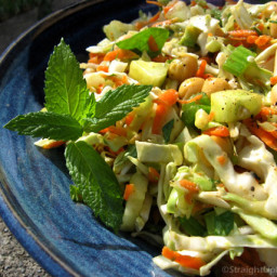 Cabbage Salad with Dijon-lime Dressing