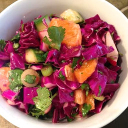Cabbage Salad with Cumin and Lime Dressing
