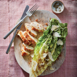 Caesar-Crusted Chicken Salad