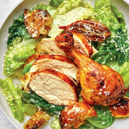 Caesar Salad Roast Chicken