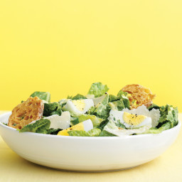 Caesar Salad with Hard-Cooked Eggs