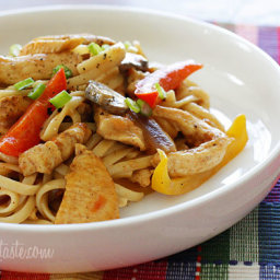 Cajun Chicken Pasta on the Lighter Side