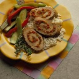 Cajun Pork Pinwheels