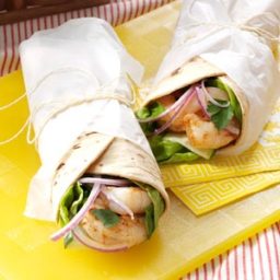 Cajun Shrimp and Cucumber Wraps Recipe