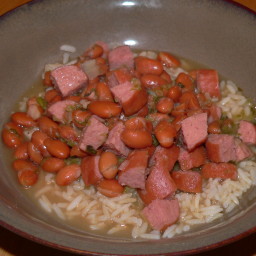 Cajun Style Beans and Rice
