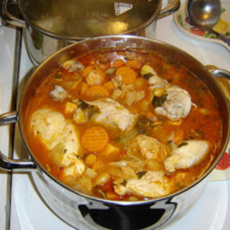 Caldo De Pollo--mexican Chicken Stew/soup