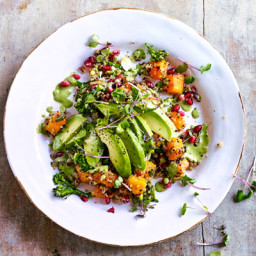California quinoa and avocado salad