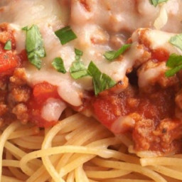 Camp David Spaghetti with Italian Sausage Recipe