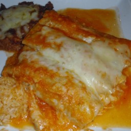 Campbell's Easy Chicken and Cheese Enchiladas
