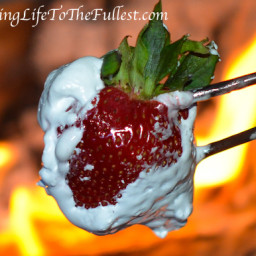 Campfire Roasted Strawberries