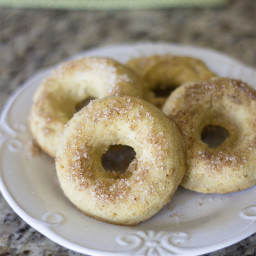 Candida-Friendly Cinnamon Sugar Donuts