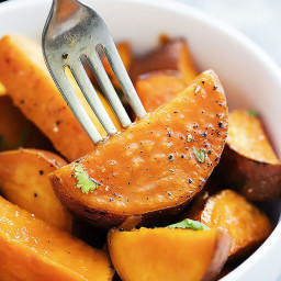 Candied Maple Sweet Potatoes