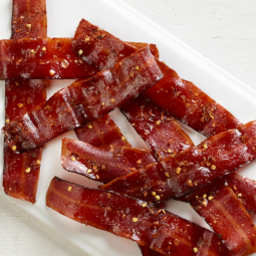 Candied Turkey Bacon