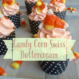 Candy Corn Swiss Buttercream