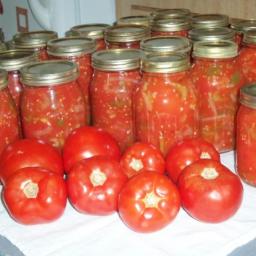 CANNED STEWED TOMATOES