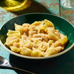 Cannellini-Bean Pasta With Beurre Blanc