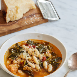 Cannellini, Kale, and Bread Soup