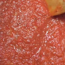 Canning Pizza or Spaghetti Sauce from Fresh Tomatoes  Recipe
