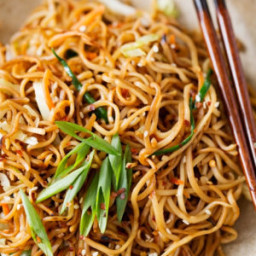 Cantonese-Style Pan-Fried Noodles