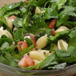 Caprese Spinach Pasta Salad
