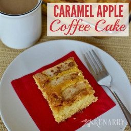 Caramel Apple Coffee Cake