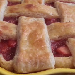 Caramel Apple Cranberry Pie  Recipe