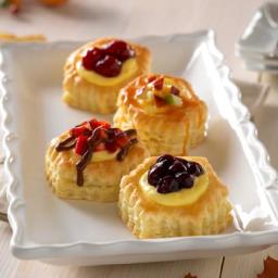 Caramel Apple Mini Cheesecakes