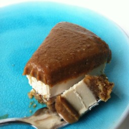 Caramel Blondie Brownie Cheesecake (Vegan/Raw)