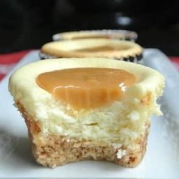 Caramel Cheesecake Bites