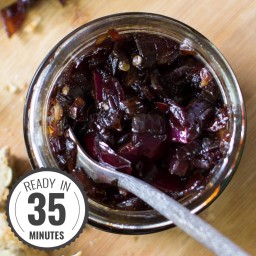 Caramelised Red Onion Chutney Recipe (Easy and Tangy)