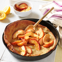 Caramelized Apple-Stuffed Pancake