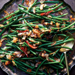 Caramelized Coconut Green Beans