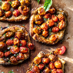 Caramelized Onion and Balsamic Tomato Tarts