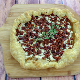 Caramelized Onion and Goat Cheese Tart