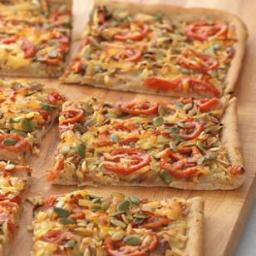 Caramelized Onion and White Bean Flatbread