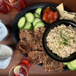 Caramelized Onion Dip with Icelandic Provisions Skyr