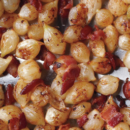 Caramelized Pearl Onions and Bacon