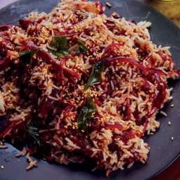 Caramelized Red Onion Rice with Tamarind Recipe