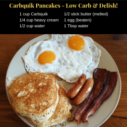 Carbquik Pancakes